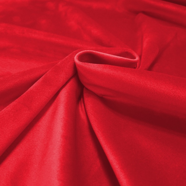 Plush Velvet - Scarlet